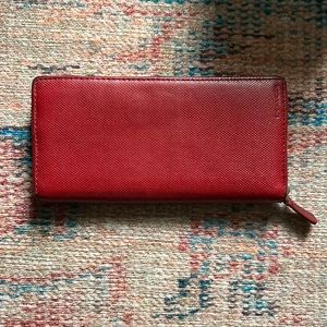 Coach leather wallet